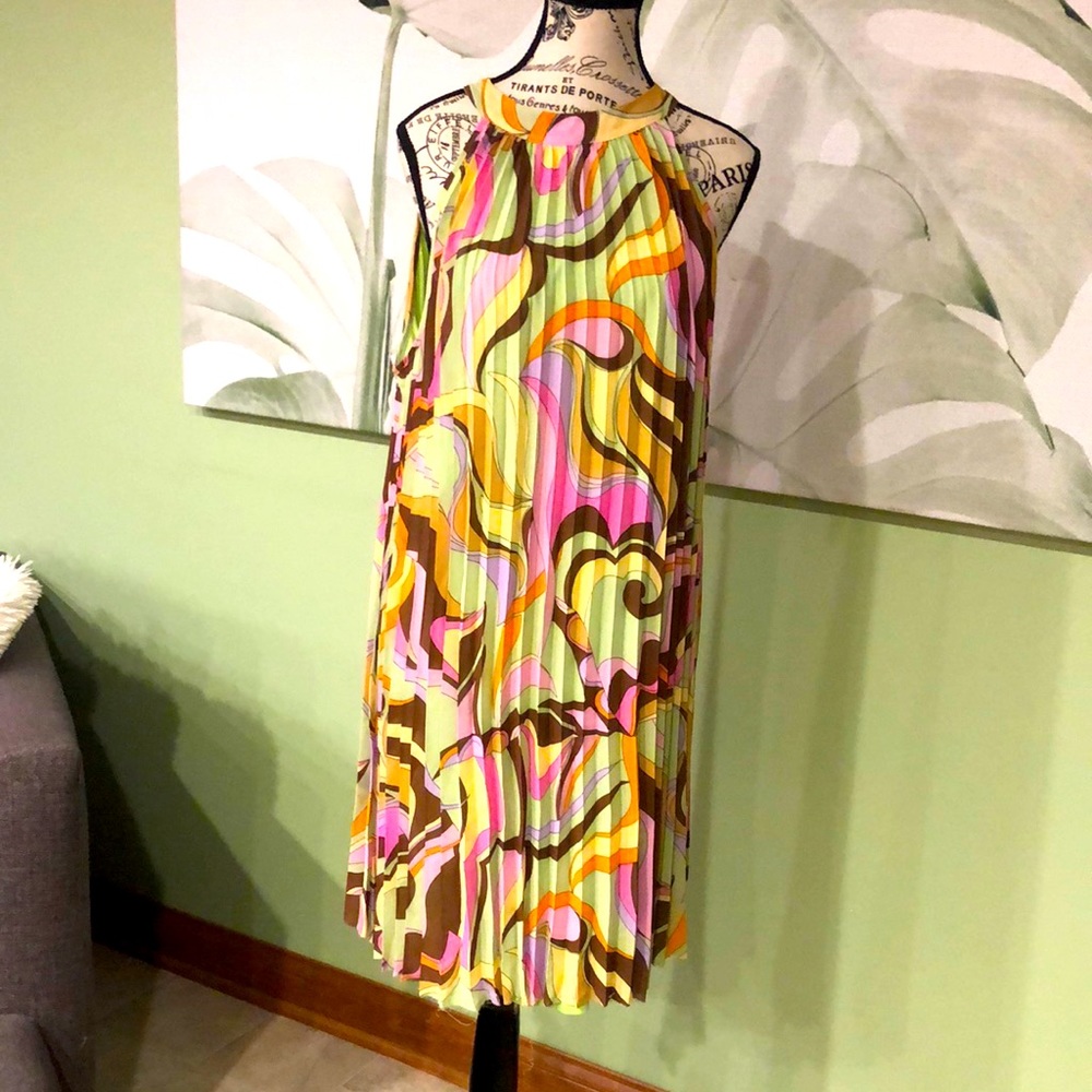 NWT Colorful tank dress Suze 2XL